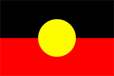 aboriginal flag float-start